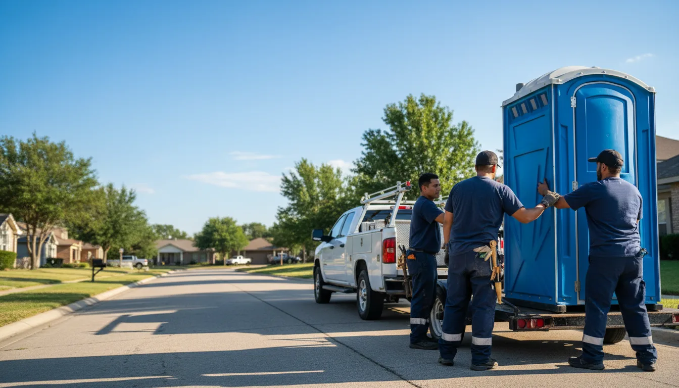 Portable Toilet Rental in Charlotte, TX near me